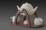 Teapot warmer set, a 3D by NojskaAksjon (Thumbnail 4 of 12)