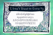 Handmade Fonts Set, a Font by LydiaDistracted (Thumbnail 5 of 15)