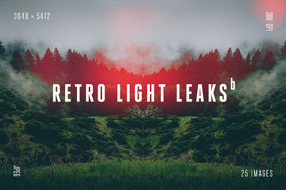 Retro Light Leaks ds preview 7