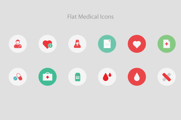 Medical Icons Vector preview 6