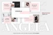 Angela Fashion PowerPoint, a Presentation Template by desvibes (Thumbnail 1 of 8)