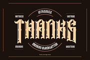 Kolger - Modern Blackletter Font, a Blackletter Font by QR Design Studio (Thumbnail 8 of 8)