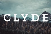 Clyde | A Vintage Slab Serif Family, a Slab Serif Font by Zone 6 (Thumbnail 1 of 8)