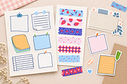 Notes & Washi Tape Illustrations, an Education Illustration by Anna Studio (Thumbnail 5 of 11)