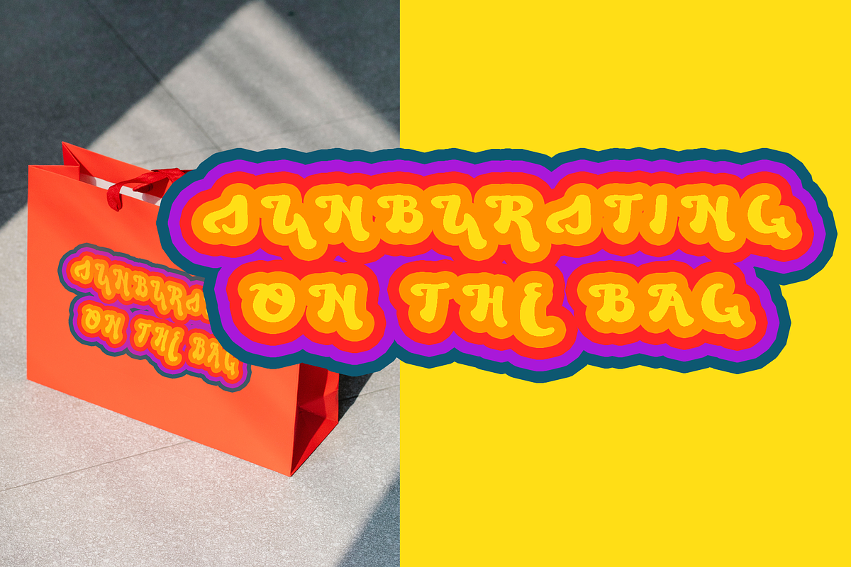 Sunbursting Typeface, a Serif Font by Rachel McBride Creative (Photo 2 of 10)