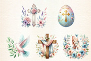 Pastel Christian Easter Sublimation, an Illustration by DreamArtGraphic (Thumbnail 4 of 4)