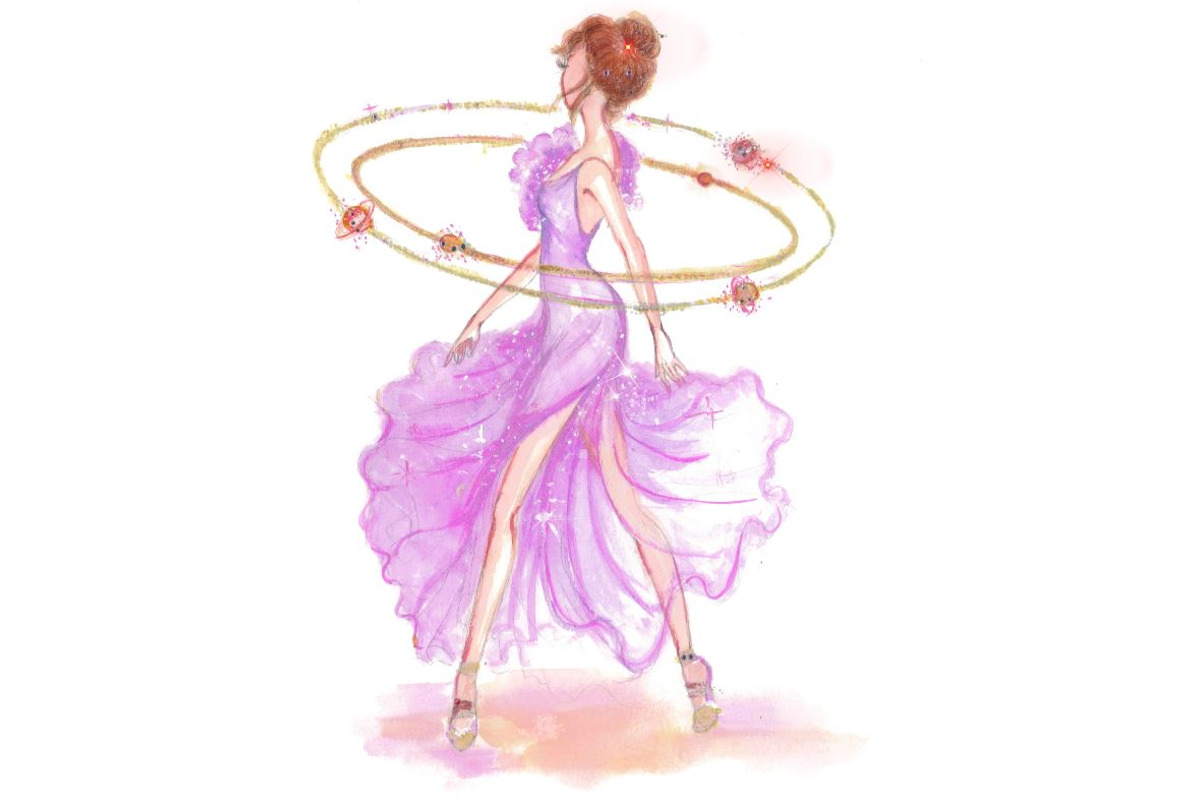 Dancing girl fashion illustration, a Person Illustration by tranyenhanu (Photo 3 of 3)