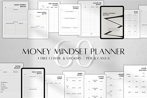 Digital Money Mindset Journal, a Stationery Template by BRANDcontent