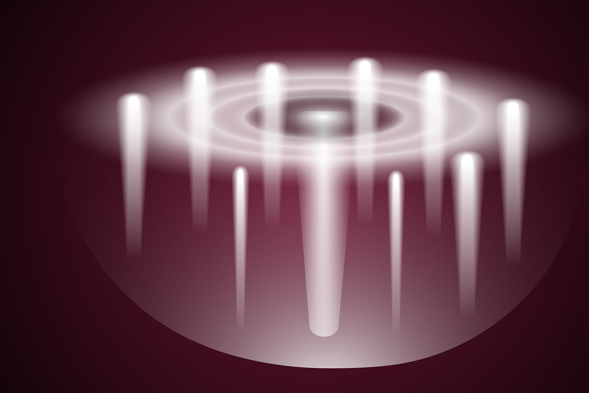 Vector set of spotlight design, an Object Graphic by hkmonir (Photo 4 of 4)