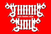 Glien Swoler - Blackletter Font, a Blackletter Font by Iqsiart Studio (Thumbnail 8 of 8)