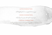 Greek  font Cyrillic Cacographie, a Script Font by Greek fonts by nantia.co (Thumbnail 3 of 19)