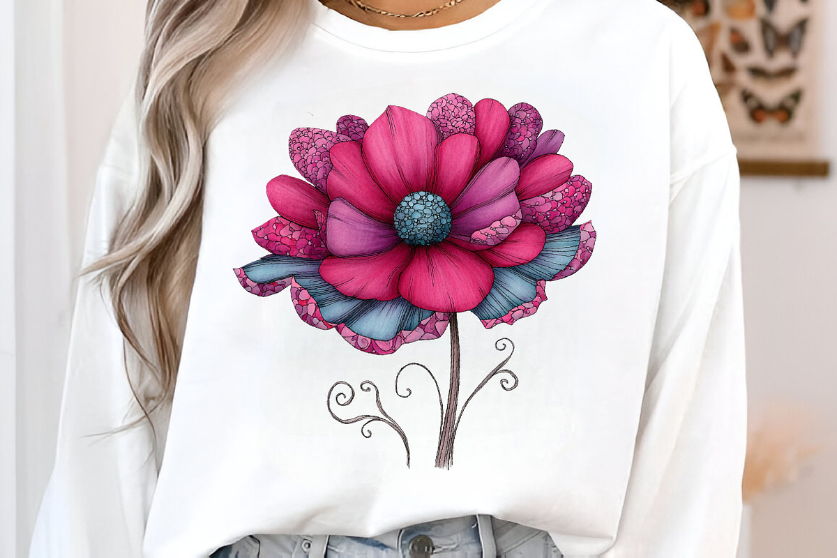 Whimsical spring wildflower clipart, an Illustration by SinaCreation (Photo 6 of 11)