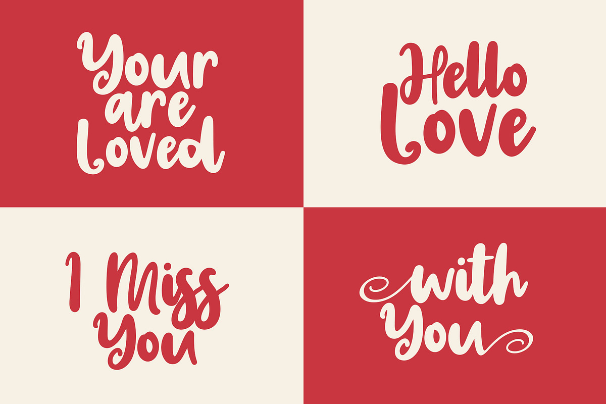 Valentins + Bonus 2 Font preview 6