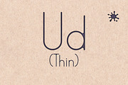 Ud, a Handwritten Font by Tudor Banciu (Thumbnail 1 of 4)