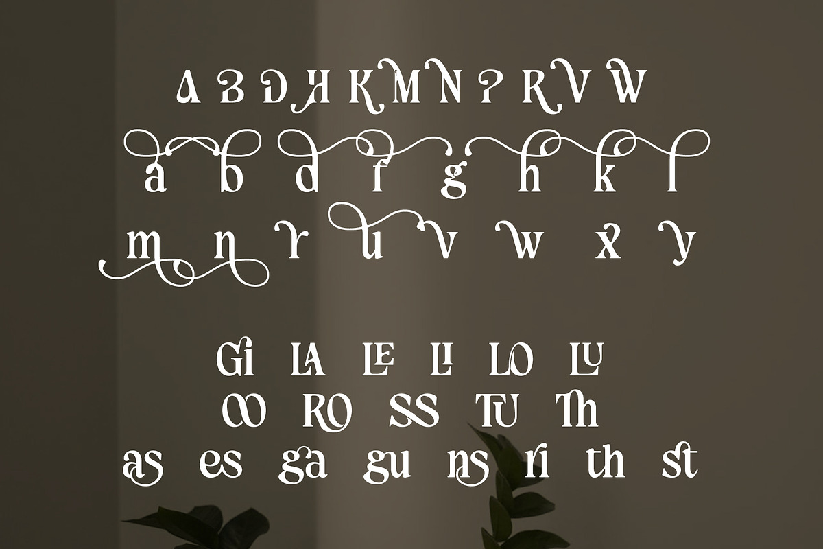 Gilgans Classic Serif Typeface, a Serif Font by Violet Natural (Photo 8 of 8)