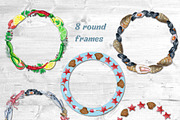 Watercolor sea food and spices, a Food Illustration by Darka_Podarka (Thumbnail 3 of 8)