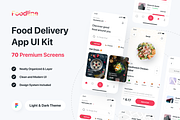Foodline - Food Delivery App UI Kit