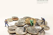 businessman miniature figure preview 3