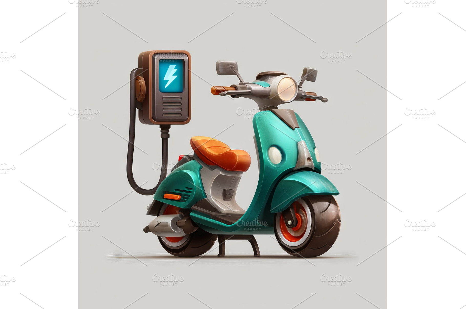 An electric vehicle charging station, a Transportation Photo by ZinetroN