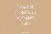 Almost Right Contemporary Ink Font, a Handwritten Font by Youandigraphics (Thumbnail 3 of 13)