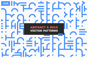 Abstract & Bold Vector Patterns V01, a Pattern Graphic by dvtchk