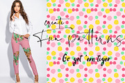 Tropical Palm Springs Patterns, a Pattern Graphic by Libby Wishes (Thumbnail 9 of 12)
