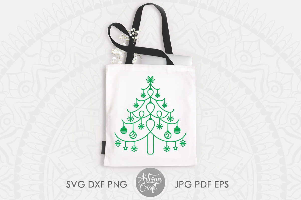 Christmas tree SVG, Holiday Clipart, an Object Graphic by Artisan Craft (Photo 4 of 5)