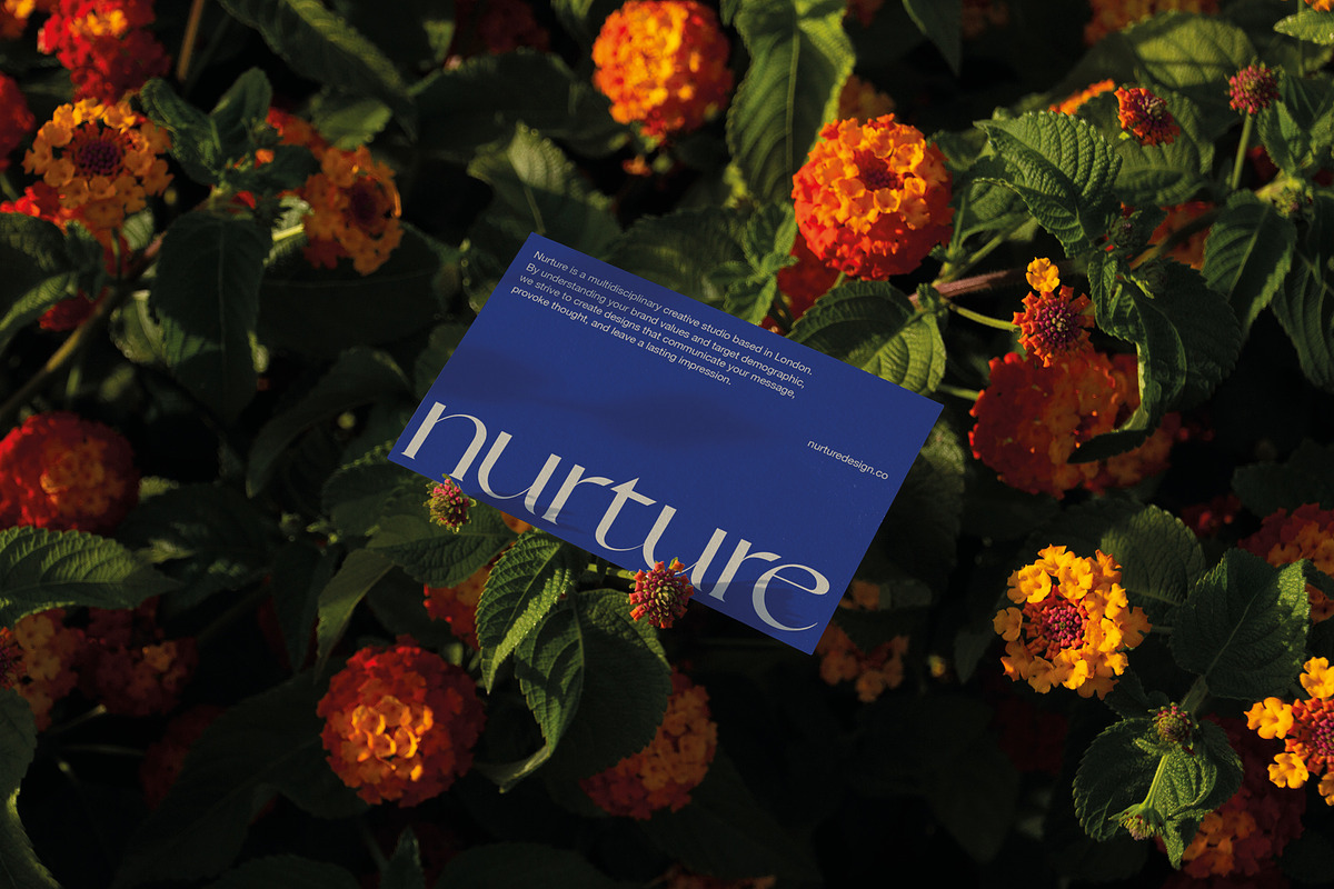 0001 Business Card | Design Template, a Marketing Template by Nurture Design Co. (Photo 2 of 3)