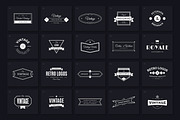 100 Vintage Logos Vol. 1, a Branding & Logo Template by Amito Vectors (Thumbnail 6 of 6)