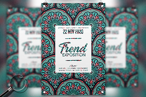 Trend Exposition | Minimal Art Flyer, a Flyer Template by GIGA-TEMPLATE