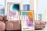 Mockup bundle in bright interior, a Product Mockup by N digital designs (Thumbnail 1 of 5)