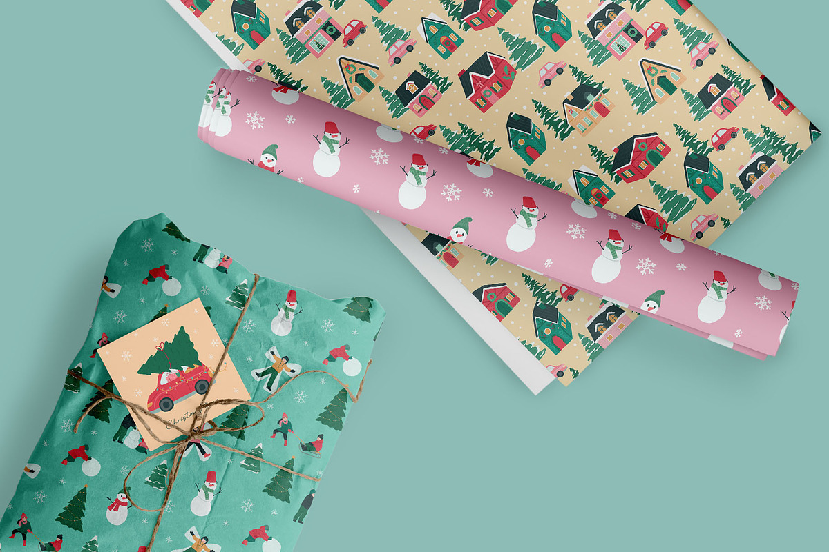 Winter Holiday Illustration, a Background Graphic by CreativeChristiana (Photo 10 of 12)