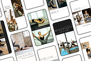 250 Social Yoga Instagram Canva, a Social Media Template by VeliusCreativeStudio (Thumbnail 7 of 9)