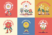 Flower Character Creator, an Illustration by Anastasiya Klempach (Thumbnail 8 of 13)