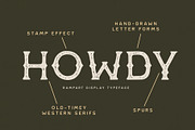 Rampart Display Typeface, a Serif Font by Rachel Kick (Thumbnail 5 of 12)