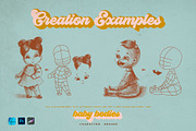 Cute Kids Grids for Procreate, a Brush Add-On by Spasibenko Art (Thumbnail 7 of 11)
