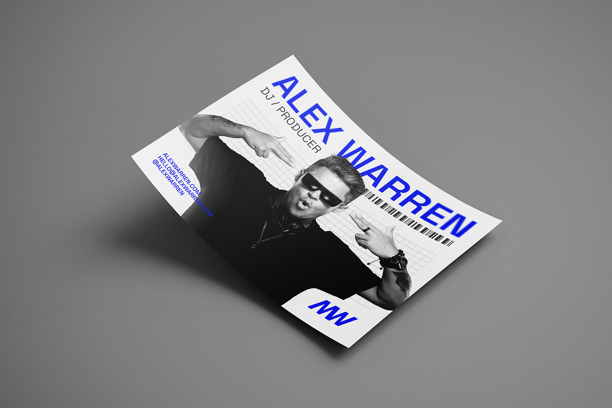 Club DJ Press Kit / EPK Template, a Resume Template by vinyljunkie (Photo 4 of 8)