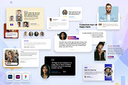Modern Testimonial, an UI Kit Template by mockupbuys (Thumbnail 1 of 2)
