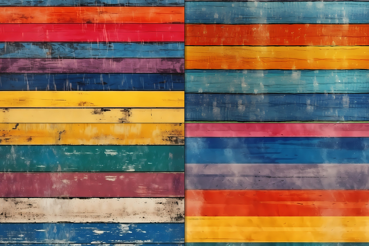 20 Seamless Grunge Stripes Patterns, a Pattern Graphic by Nordic Design (Photo 5 of 9)