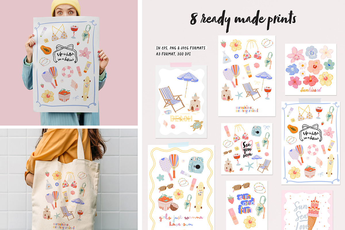 Cute Girly Clipart Bundle, an Object Graphic by Ruslana Lubenets (Photo 43 of 51)