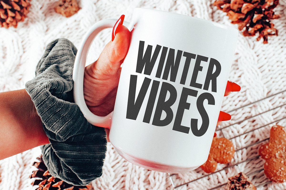 Snowday | Fun Block Font, a Font by KA Designs (Photo 3 of 9)