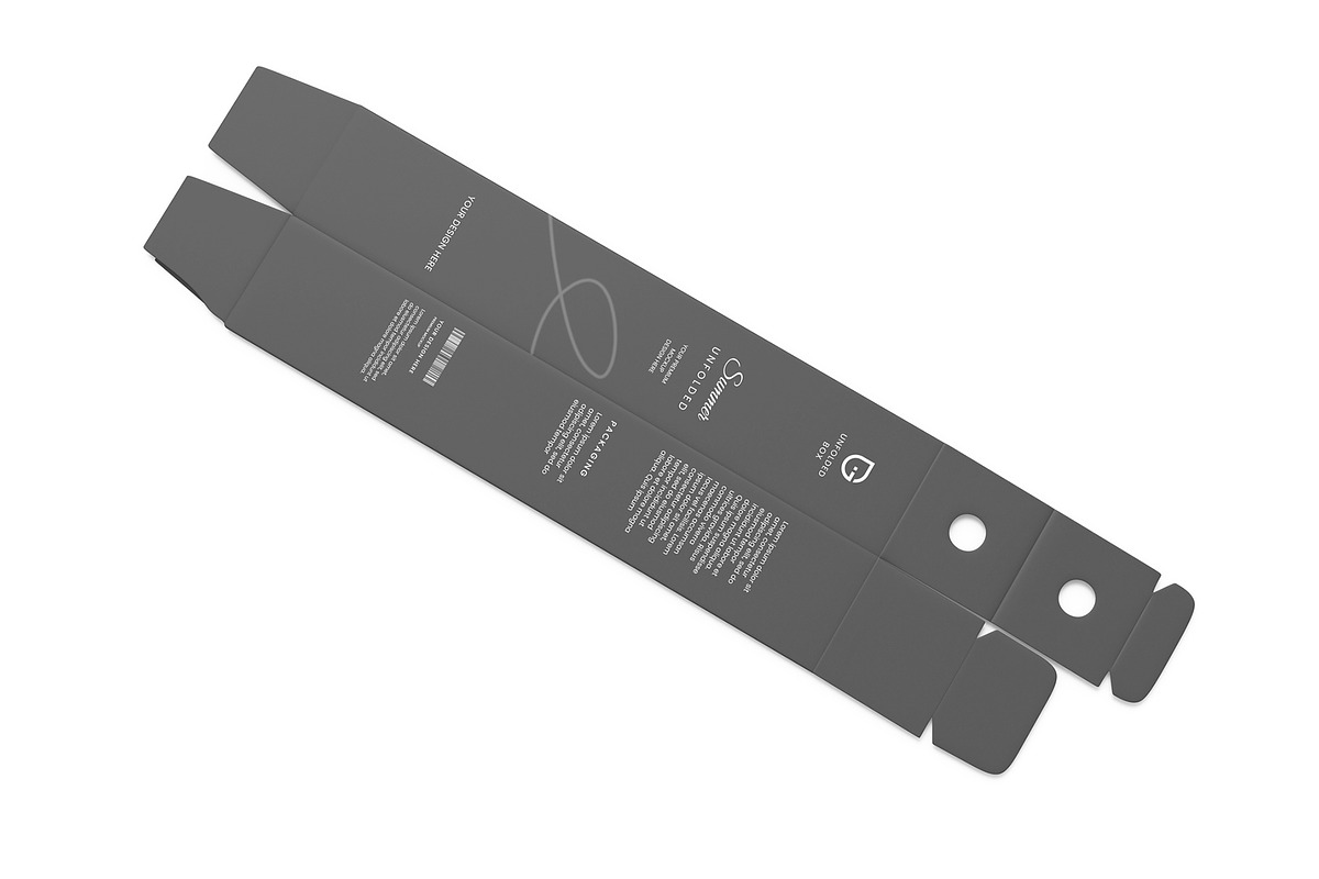 Unfolded Packaging Mockup PSD, a Product Mockup by graphypix (Photo 3 of 4)