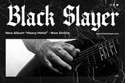 Shadowkill – Modern Blackletter Font, a Blackletter Font by overlaytemplates (Thumbnail 2 of 5)