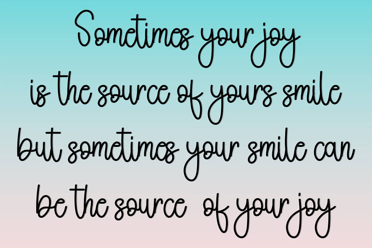 Butter, a Handwritten Font by InermediaSTUDIO (Photo 5 of 6)