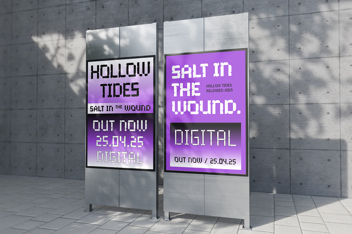 Cutro – Geometric Modular Display, a Sans Serif Font by Drizy (Photo 9 of 10)