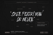 Hardbeat Handbrush Caps, a Sans Serif Font by Creatype Studio (Thumbnail 6 of 9)
