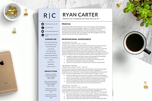 Resume Template Modern Page