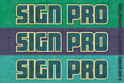 Sign Pro - Retro Vector Text Effects, a Layer Style Add-On by BackYard Graphics Co. (Thumbnail 11 of 11)