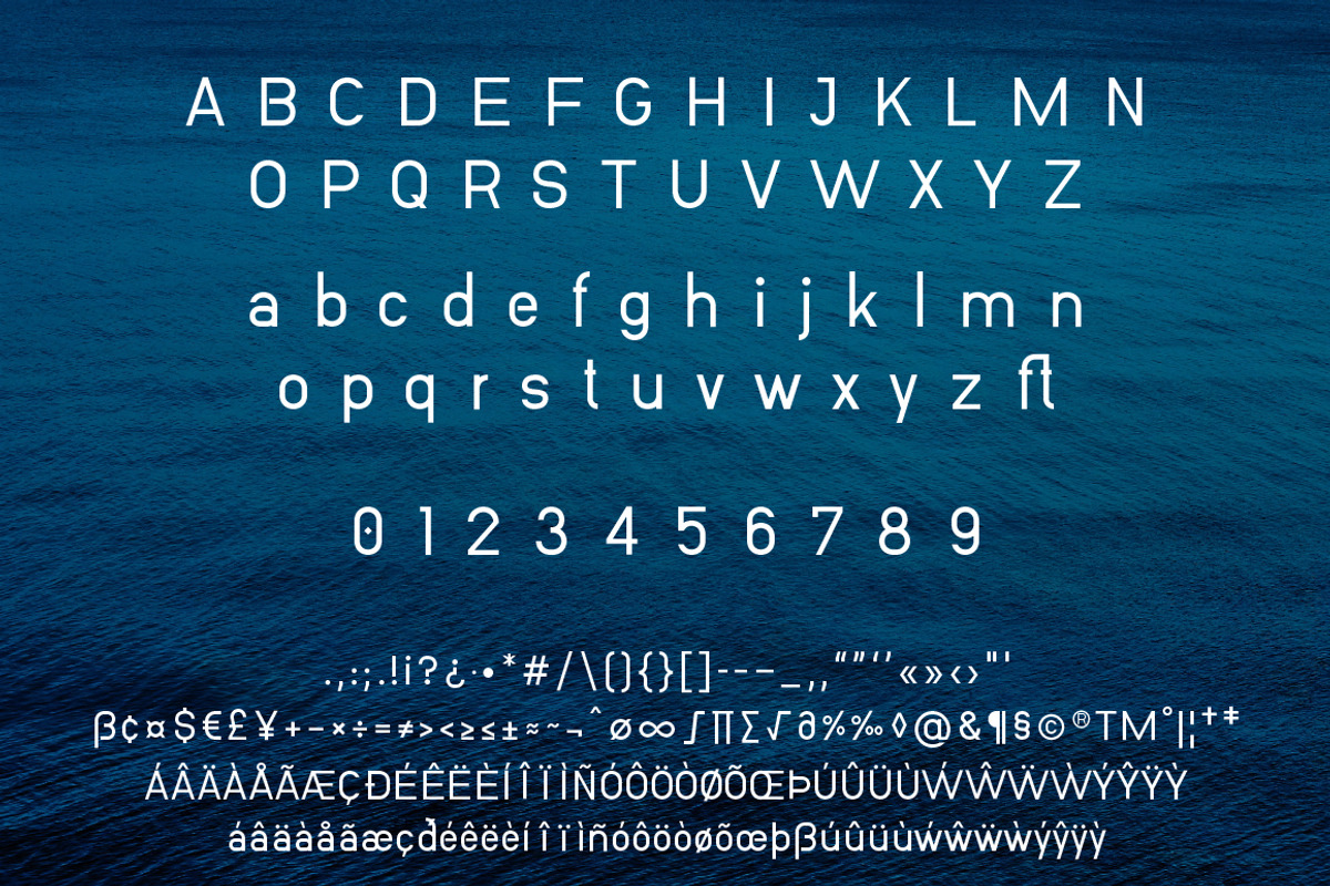 Wafterby Geometric Sans Serif Family, a Sans Serif Font by PARAMAJAN (Photo 9 of 12)