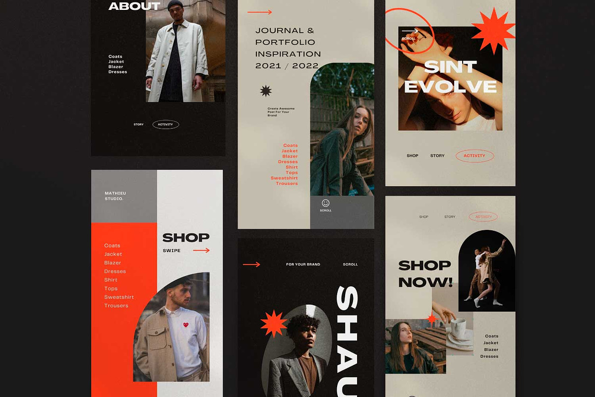 Mathieu CANVA-New Hype Social Media, a Social Media Template by Dirtytemp Studio (Photo 3 of 14)